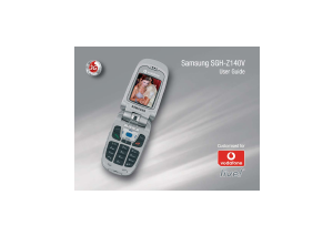 Manual Samsung SGH-Z140 Mobile Phone