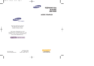Mode d’emploi Samsung SGH-N300SA Téléphone portable