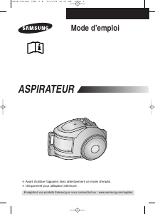 Mode d’emploi Samsung SC6580 Aspirateur