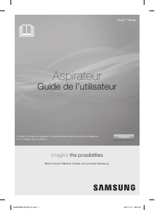 Mode d’emploi Samsung VCJG07RV Aspirateur