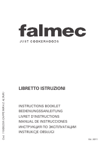 Manual de uso Falmec Mira Top Campana extractora