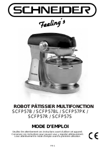 Mode d’emploi Schneider SCFP57PK Robot sur socle