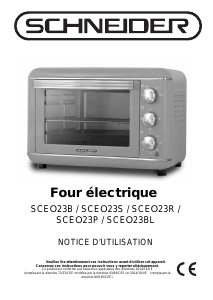 Mode d’emploi Schneider SCEO23R Four