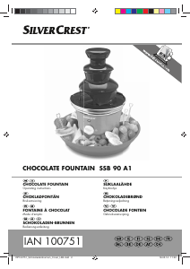 Manual SilverCrest SSB 90 A1 Chocolate Fountain