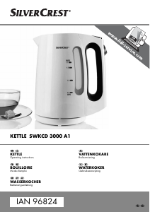 Manual SilverCrest IAN 96824 Kettle