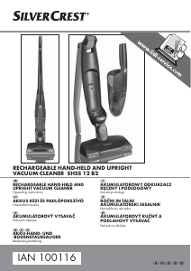 Bedienungsanleitung SilverCrest SHSS 12 B2 Staubsauger