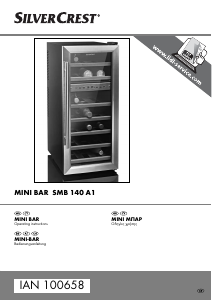 Bedienungsanleitung SilverCrest SMB 140 A1 Kühlschrank