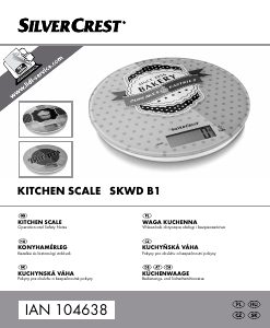 Instrukcja SilverCrest IAN 104638 Waga kuchenna