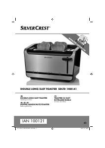 Manual SilverCrest IAN 100121 Toaster