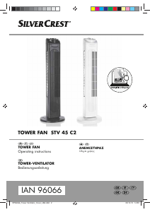 Handleiding SilverCrest STV 45 C2 Ventilator