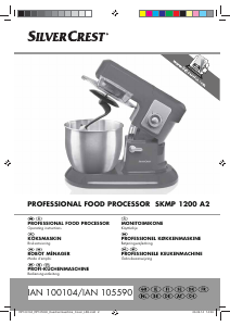 Manual SilverCrest IAN 105590 Stand Mixer