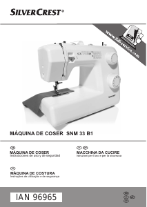 Manual de uso SilverCrest IAN 96965 Máquina de coser