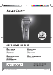 Manual SilverCrest SFR 36 A1 Shaver