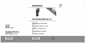 Bedienungsanleitung SilverCrest SRR 3 A2 Rasierer