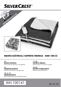 Manual SilverCrest SWD 100 C2 Electric Blanket