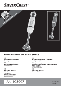 Manual SilverCrest IAN 103997 Hand Blender