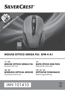 Manual SilverCrest IAN 101410 Mouse