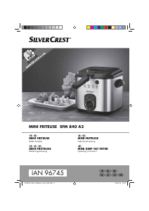 Mode d’emploi SilverCrest SFM 840 A2 Friteuse