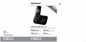 Manual SilverCrest SDT 1.7 A1 Wireless Phone