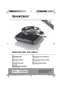 Manuál SilverCrest IAN 100060 Varná deska