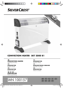 Manual SilverCrest IAN 100157 Heater