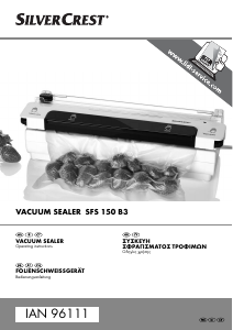 Manual SilverCrest IAN 96111 Vacuum Sealer