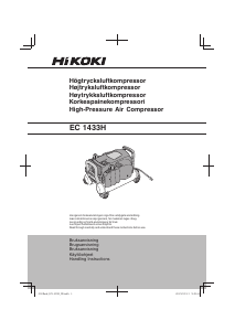 Handleiding Hikoki EC 1433H Compressor