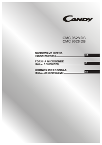 Manual de uso Candy CMC 9528 DS UK Microondas