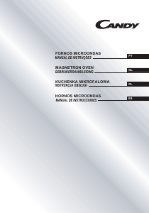 Manual de uso Candy MIC 211 EX Microondas