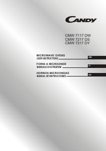 Manuale Candy CMW 7117 DW RU Microonde