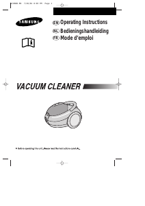 Manual Samsung VC-8614V Vacuum Cleaner