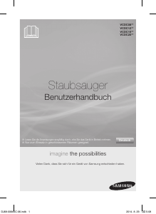 Bedienungsanleitung Samsung VCDC08QH Staubsauger