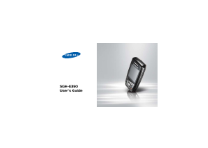 Manual Samsung SGH-E390 Mobile Phone