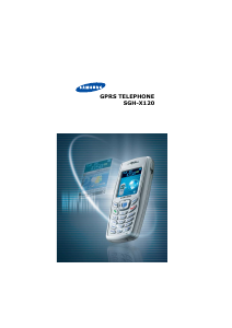 Manual Samsung SGH-X120 Mobile Phone