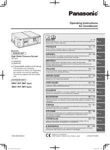 Manual Panasonic S-224ME2E5 Air Conditioner