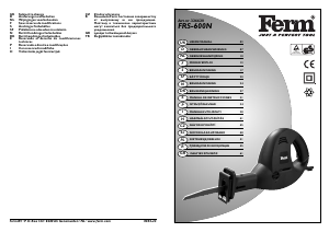 Használati útmutató FERM RSM1002 Lengőfűrész