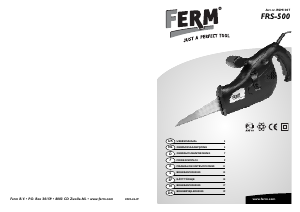 Manual FERM RSM1007 Reciprocating Saw