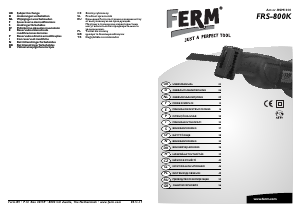 Brugsanvisning FERM RSM1010 Bajonetsav