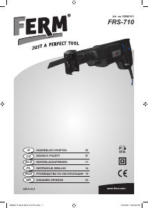 Instrukcja FERM RSM1011 Piła szablasta