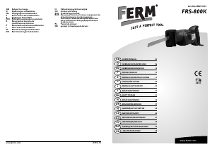 Használati útmutató FERM RSM1013 Lengőfűrész