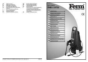 Használati útmutató FERM GRM1004 Magasnyomású mosó