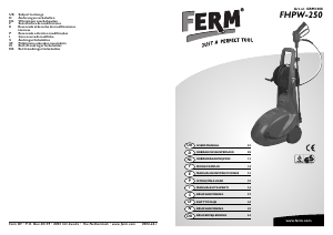 Manual de uso FERM GRM1008 Limpiadora de alta presión