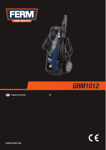 Manual FERM GRM1012 Pressure Washer