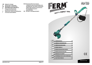 Руководство FERM LTM1007 Триммер для газона