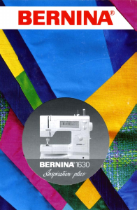 Manual Bernina 1630 Inspiration Plus Sewing Machine