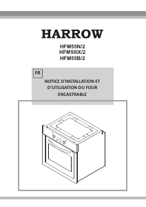 Mode d’emploi Harrow HFM55N/2 Four