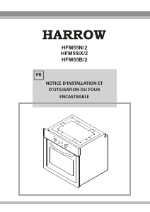 Mode d’emploi Harrow HFM55IX/2 Four