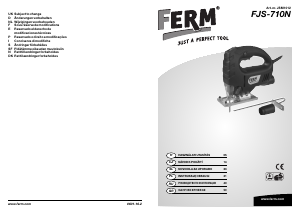 Руководство FERM JSM1012 Электрический лобзик