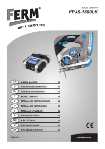 Brugsanvisning FERM JSM1019 Stiksav