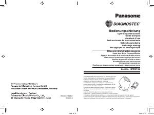 Bedienungsanleitung Panasonic EW-3153 Blutdruckmessgerät